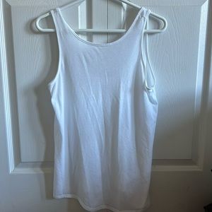 White tank top